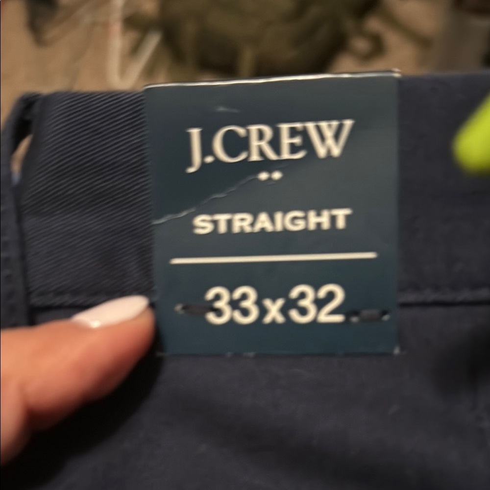 J. Crew Navy Chinos